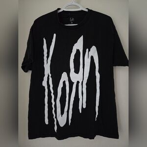 Mens Korn  band TShirt